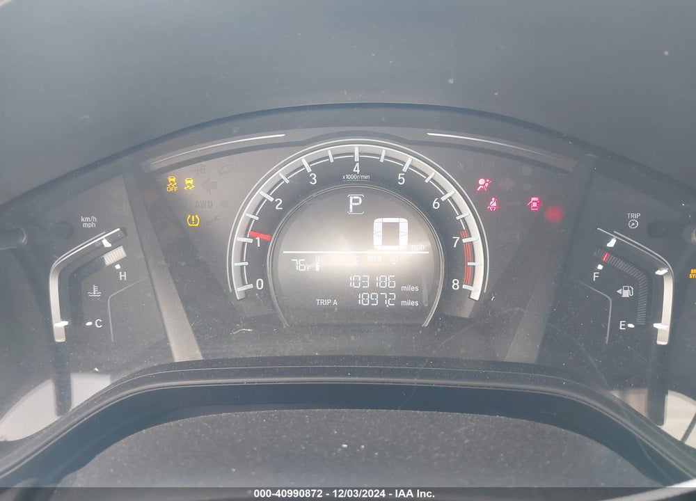 2019 HONDA CR-V LX VIN: 2HKRW6H30KH222003