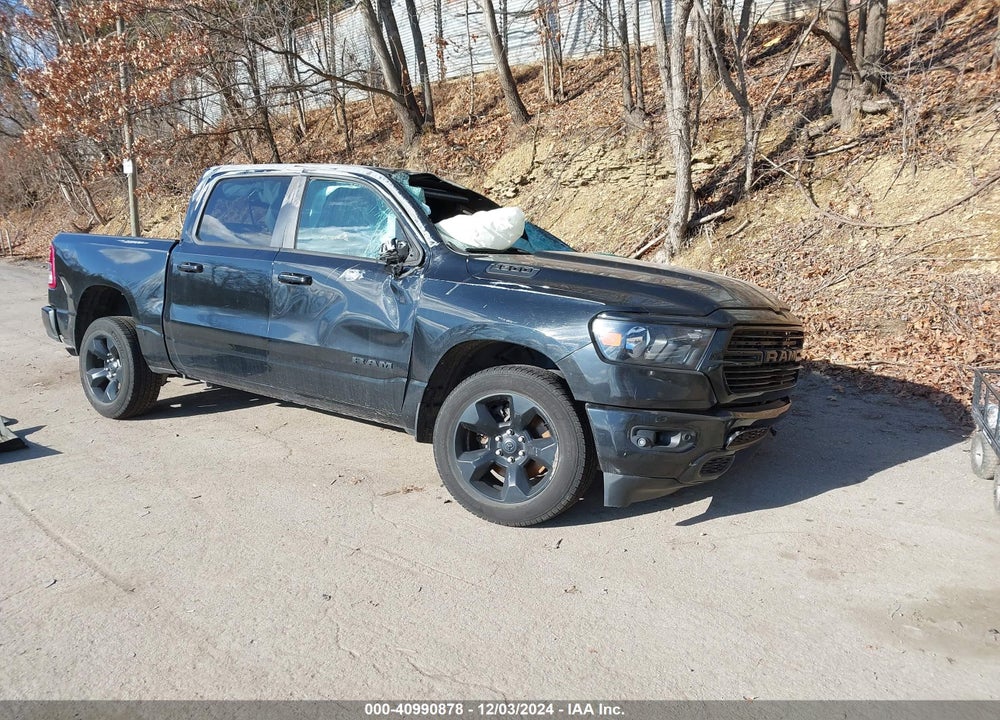 2019 RAM 1500 BIG HORN/LONE STAR 4X4 5'7 BOX VIN: 1C6RRFFG7KN917244