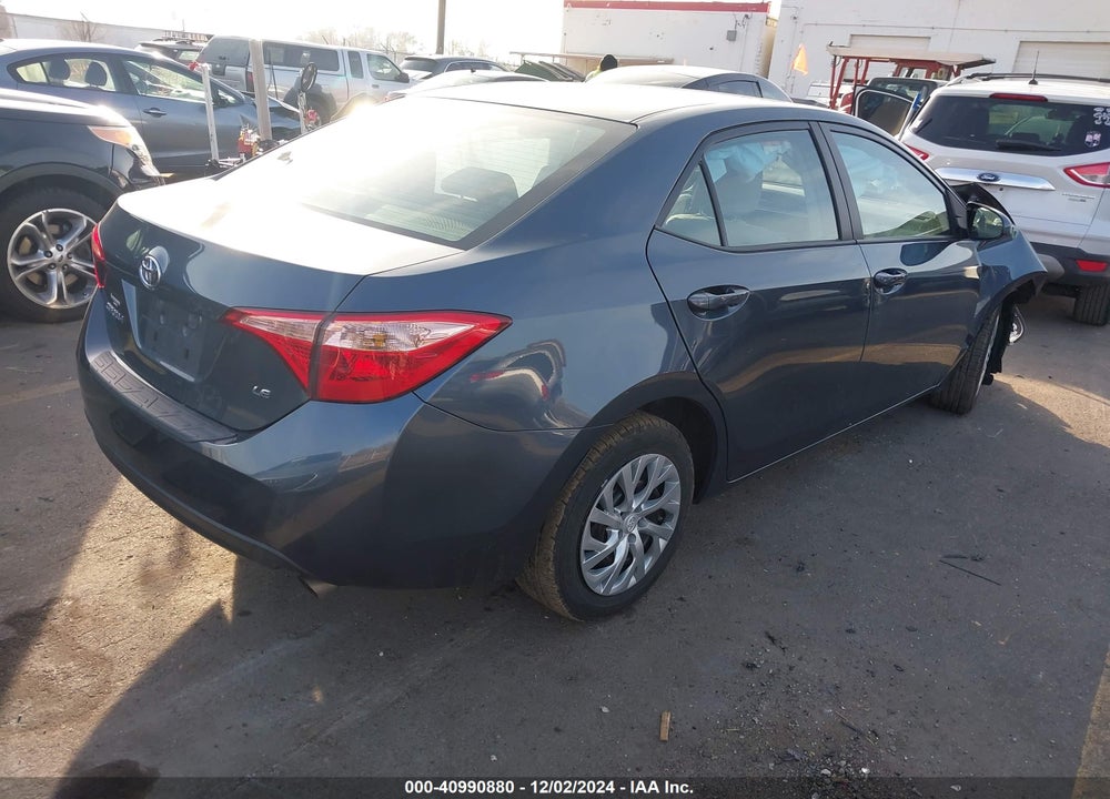 2019 TOYOTA COROLLA LE VIN: 2T1BURHE0KC175147