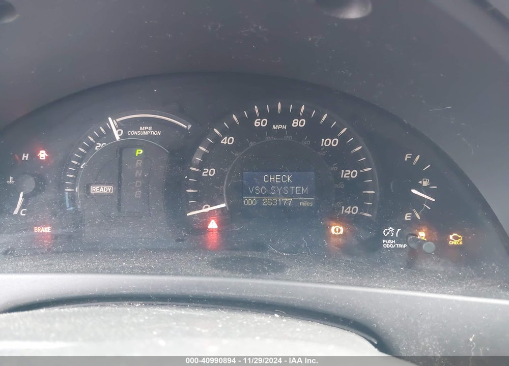 2009 TOYOTA CAMRY HYBRID VIN: 4T1BB46K79U075069