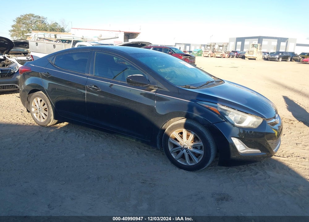 2014 HYUNDAI ELANTRA SE VIN: 5NPDH4AE5EH535542