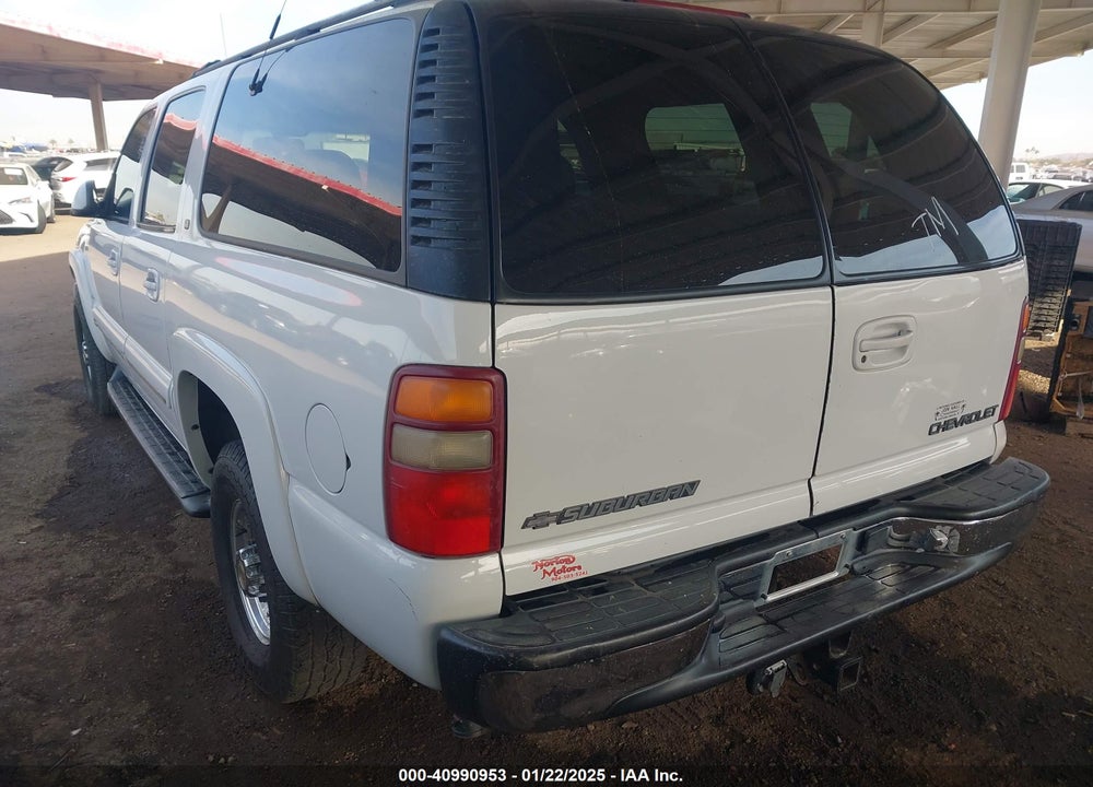2001 CHEVROLET SUBURBAN 2500 LT VIN: 3GNGK26G91G238152