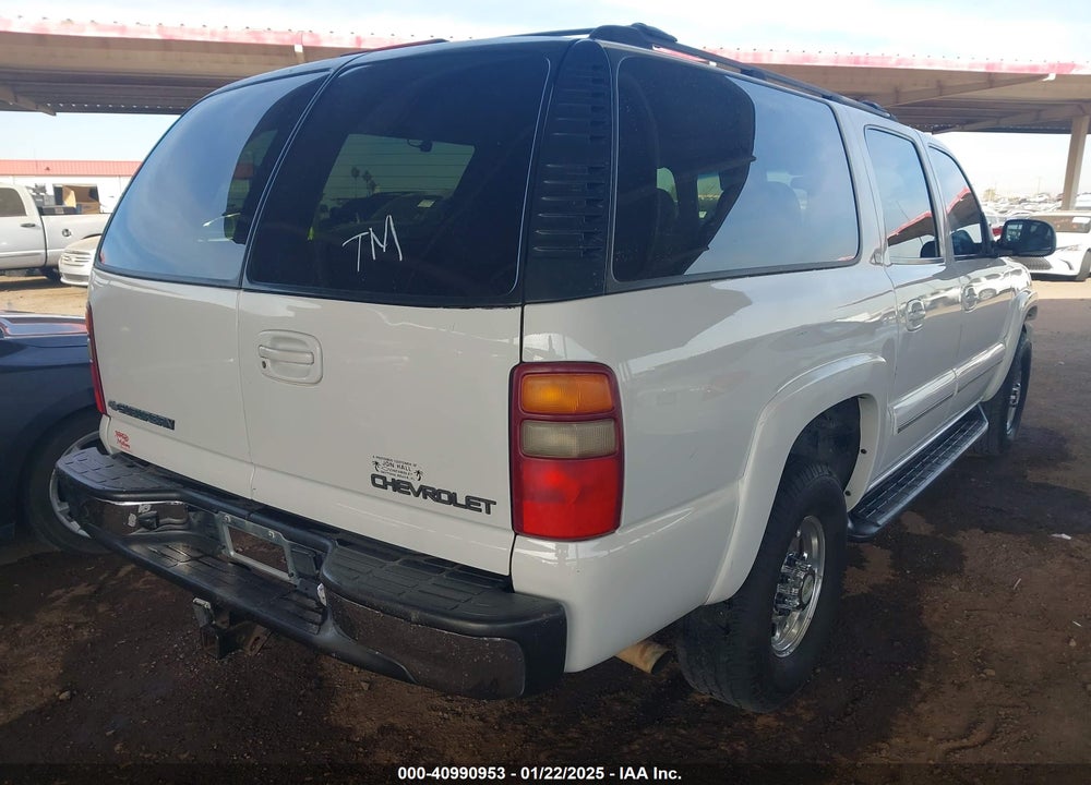 2001 CHEVROLET SUBURBAN 2500 LT VIN: 3GNGK26G91G238152