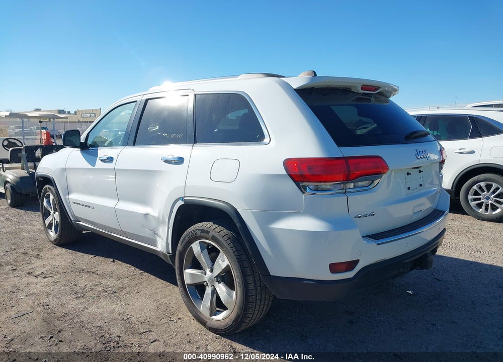 2015 JEEP GRAND CHEROKEE LIMITED VIN: 1C4RJFBG3FC854876