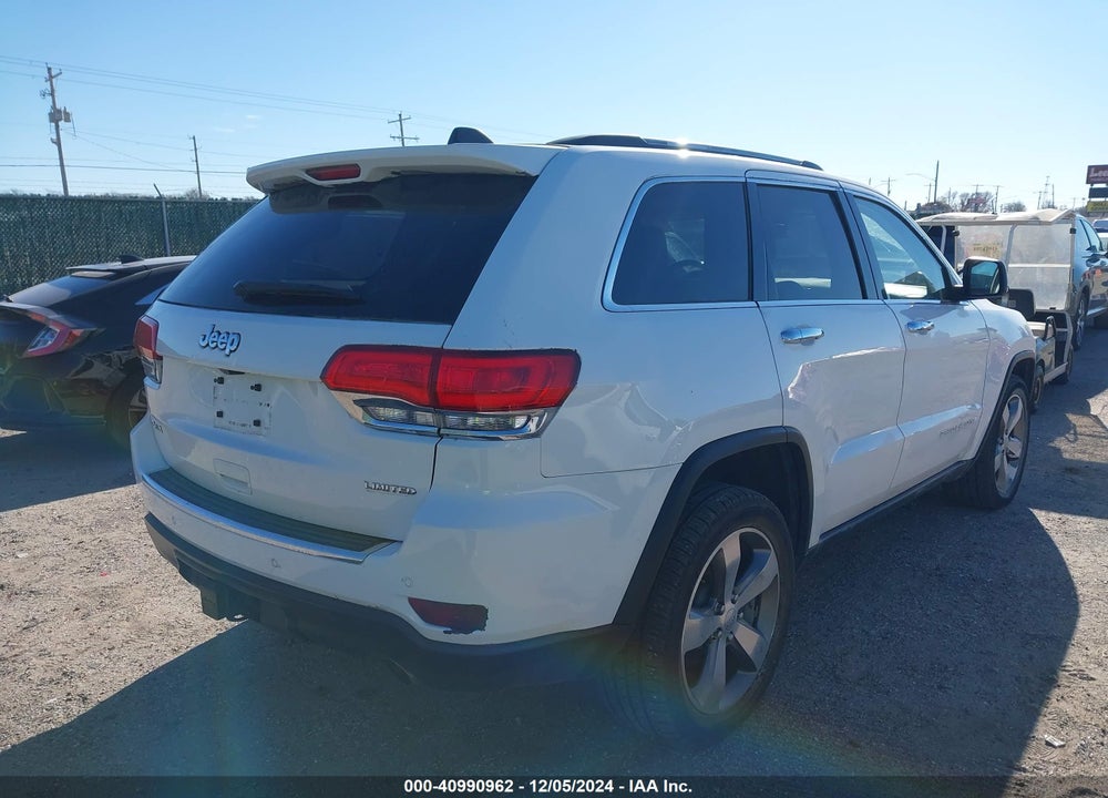 2015 JEEP GRAND CHEROKEE LIMITED VIN: 1C4RJFBG3FC854876