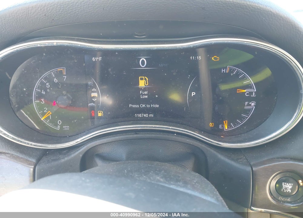 2015 JEEP GRAND CHEROKEE LIMITED VIN: 1C4RJFBG3FC854876