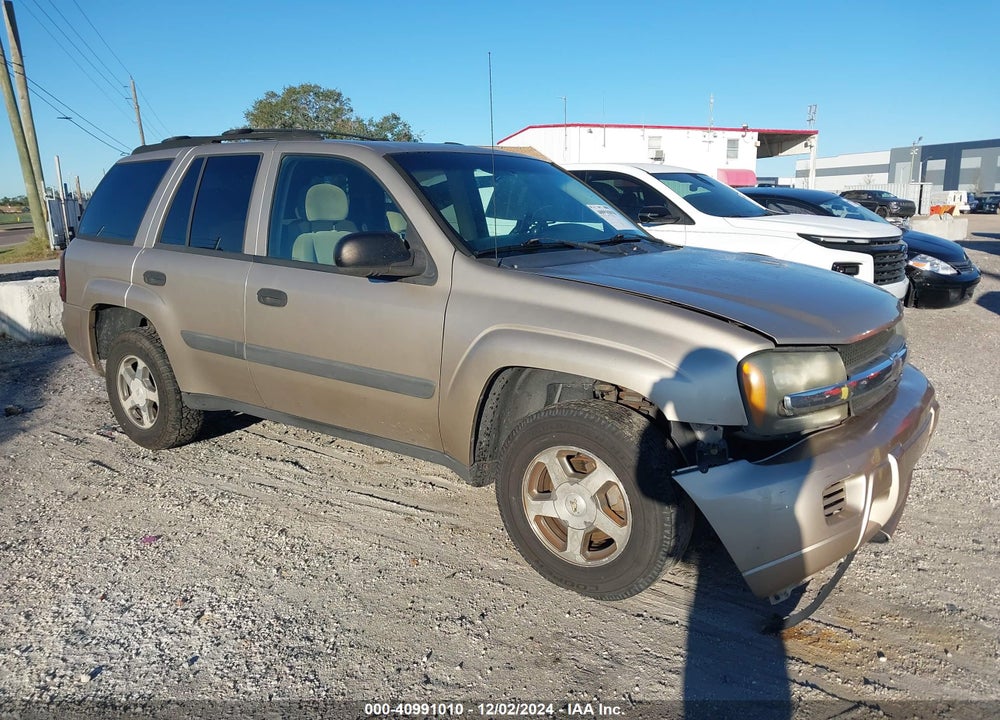 2005 CHEVROLET TRAILBLAZER LS VIN: 1GNDT13S552172460