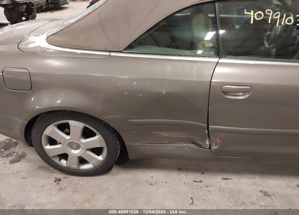 2006 AUDI A4 3.0 VIN: WAUDT48H46K010597