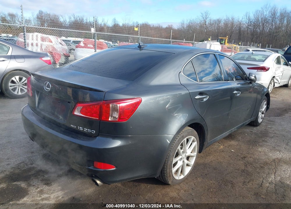 2011 LEXUS IS 250 VIN: JTHCF5C29B2035180