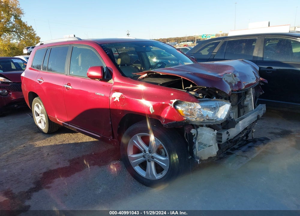 2008 TOYOTA HIGHLANDER LIMITED VIN: JTEES42A082043701