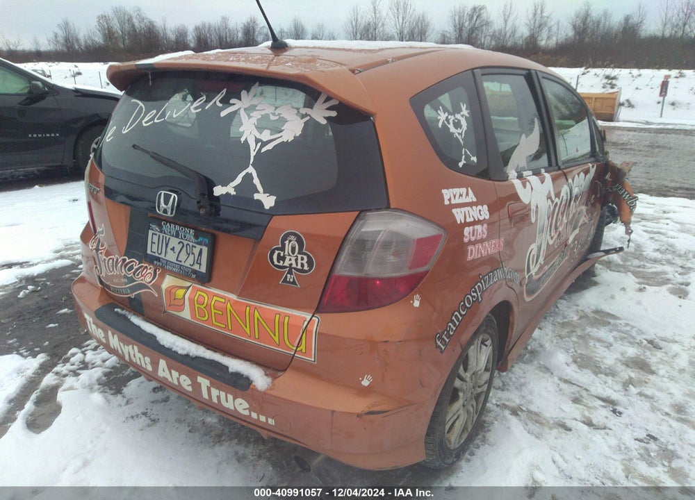 2010 HONDA FIT SPORT VIN: JHMGE8H4XAS008343