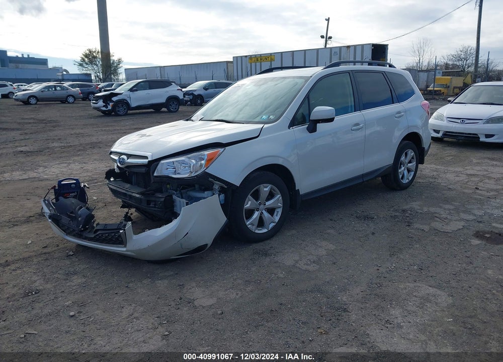 2015 SUBARU FORESTER 2.5I LIMITED VIN: JF2SJARC6FH816425