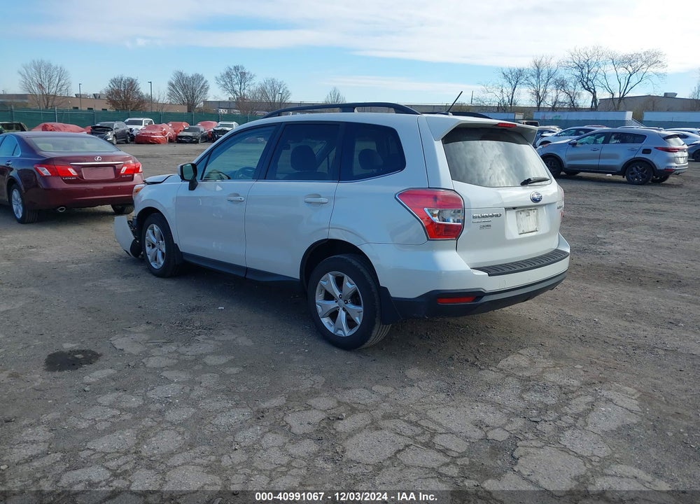 2015 SUBARU FORESTER 2.5I LIMITED VIN: JF2SJARC6FH816425