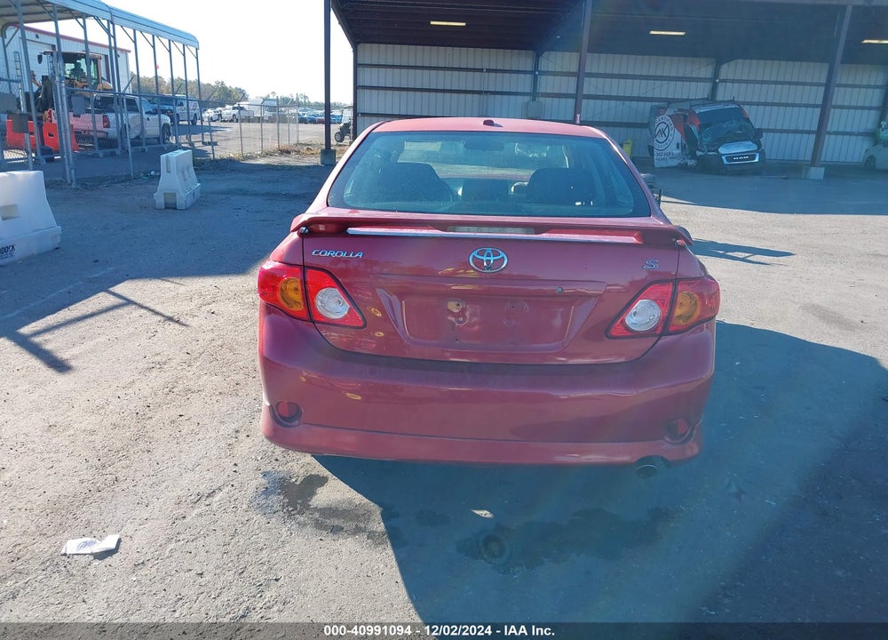 2010 TOYOTA COROLLA S VIN: 2T1BU4EE6AC479136