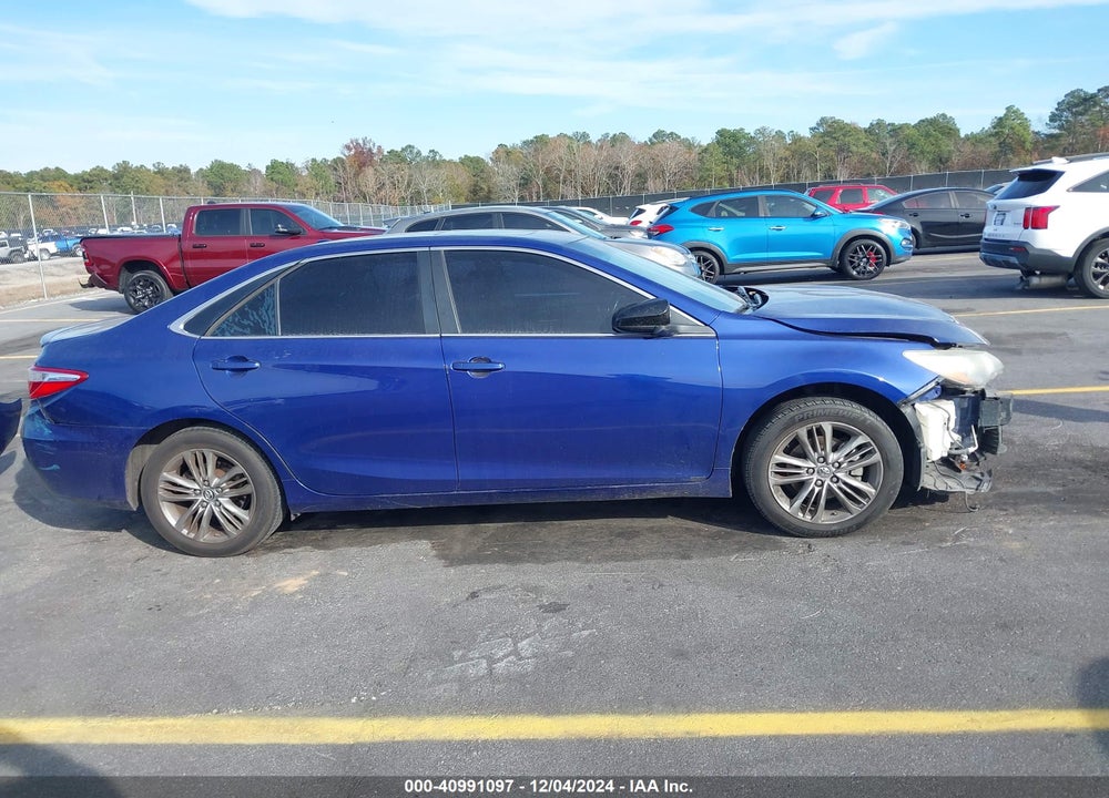2016 TOYOTA CAMRY SE VIN: 4T1BF1FK6GU586837