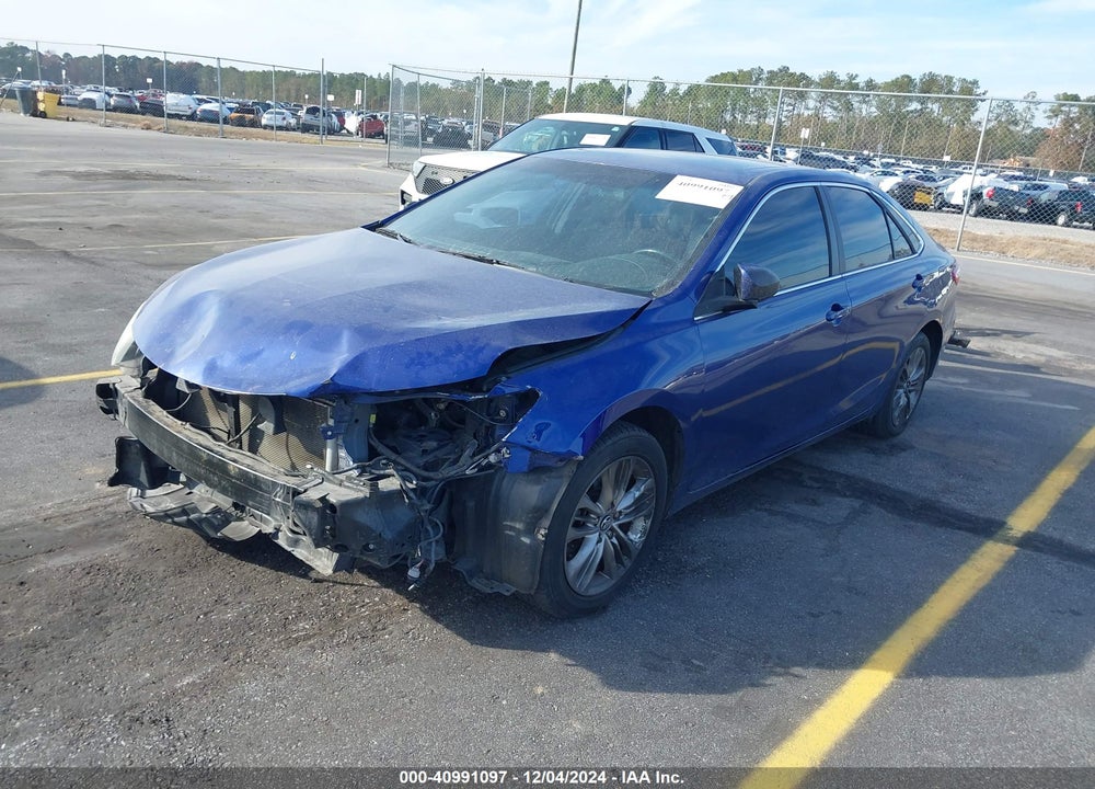 2016 TOYOTA CAMRY SE VIN: 4T1BF1FK6GU586837
