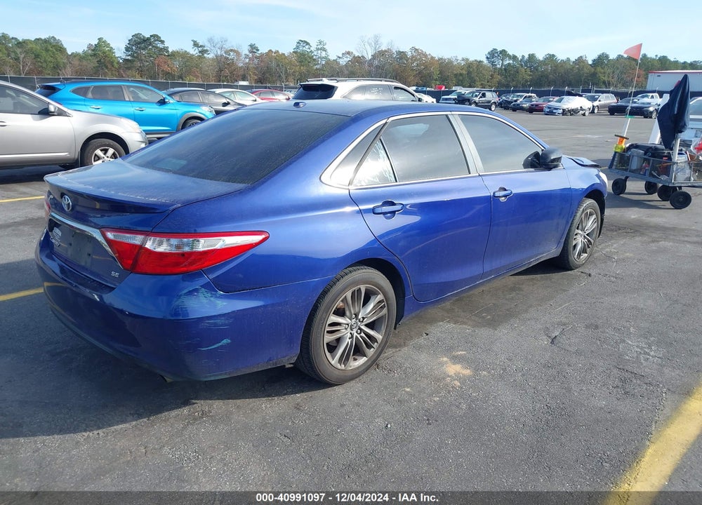 2016 TOYOTA CAMRY SE VIN: 4T1BF1FK6GU586837