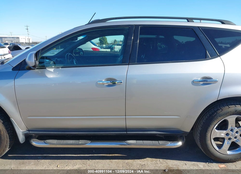 2003 NISSAN MURANO SL VIN: JN8AZ08T03W121979