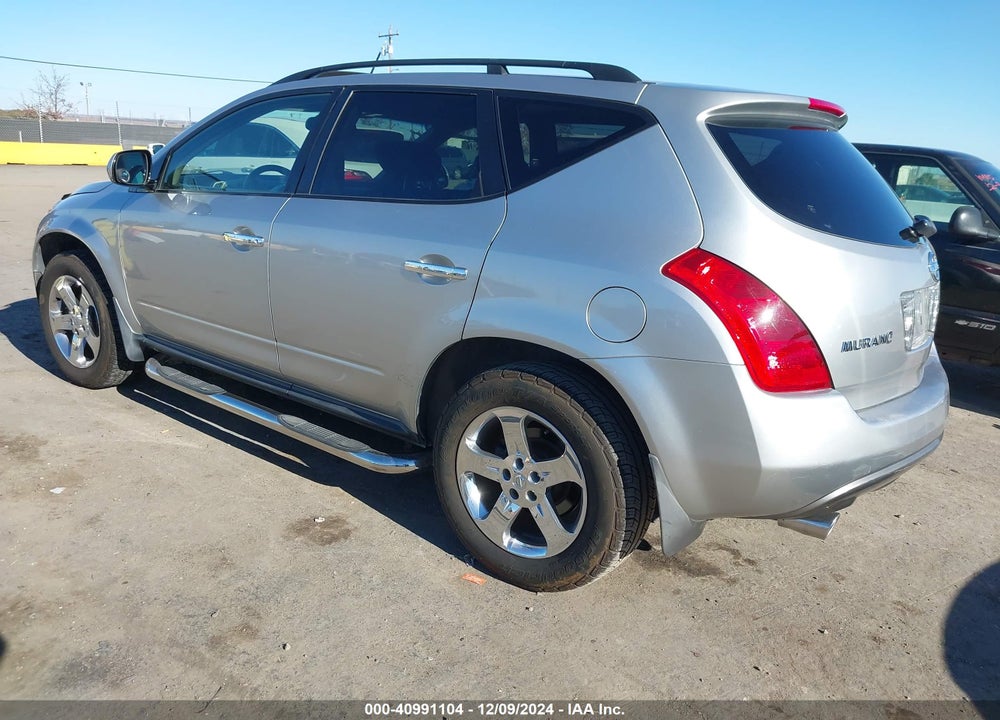 2003 NISSAN MURANO SL VIN: JN8AZ08T03W121979