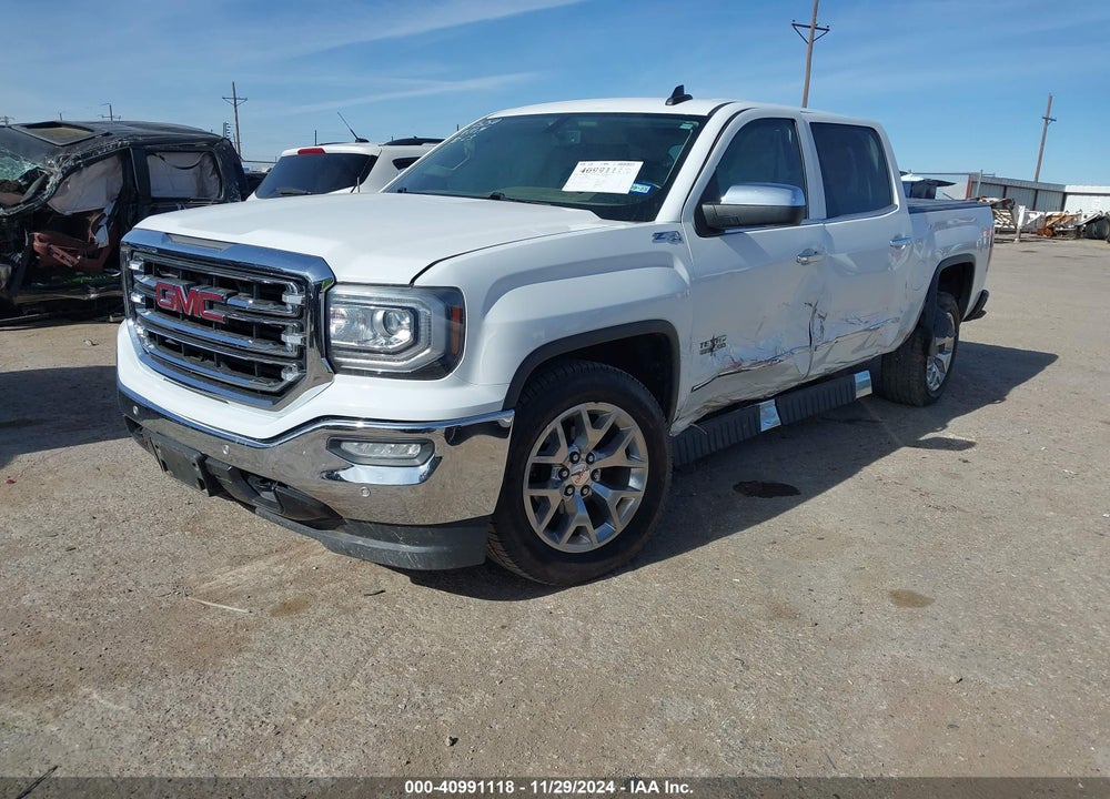 2018 GMC SIERRA 1500 SLT VIN: 3GTU2NEC6JG554829