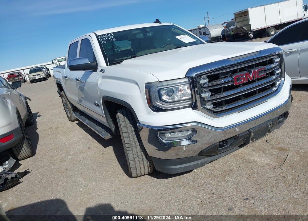2018 GMC SIERRA 1500 SLT VIN: 3GTU2NEC6JG554829