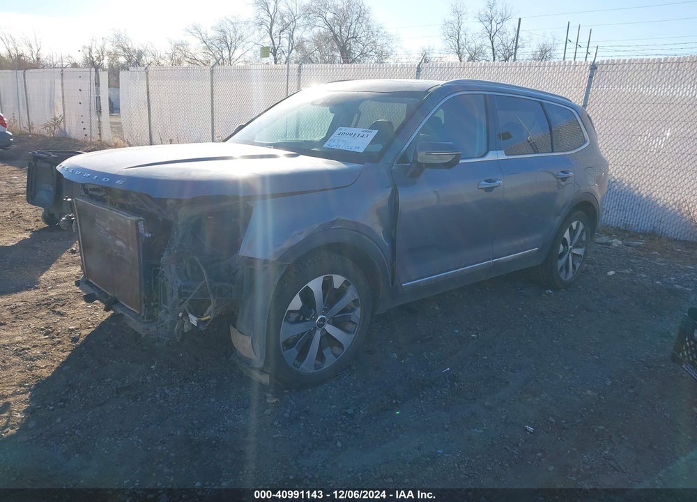 2022 KIA TELLURIDE S VIN: 5XYP6DHCXNG310760