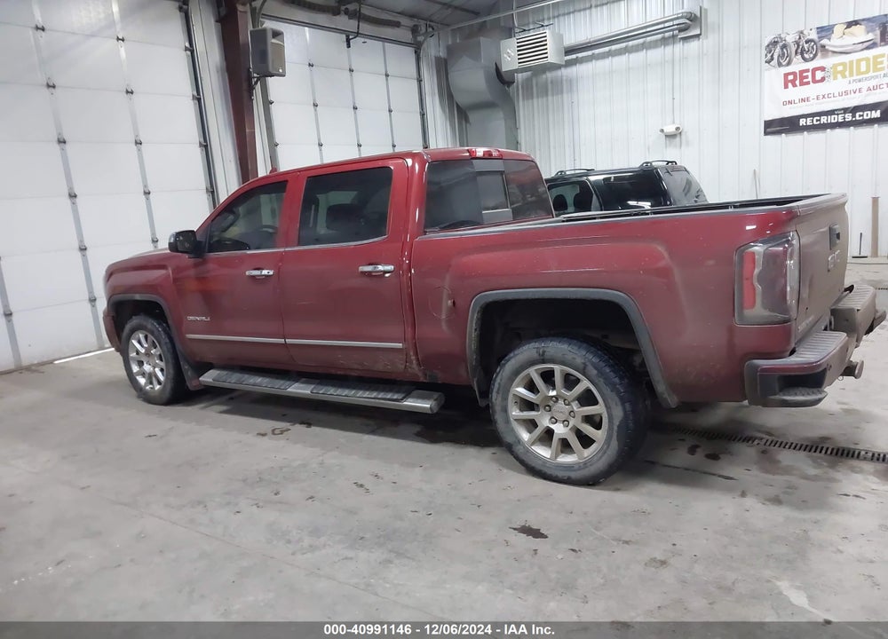 2018 GMC SIERRA 1500 DENALI VIN: 3GTU2PEJ6JG604297