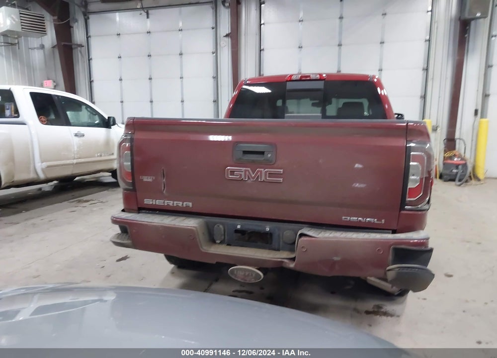 2018 GMC SIERRA 1500 DENALI VIN: 3GTU2PEJ6JG604297