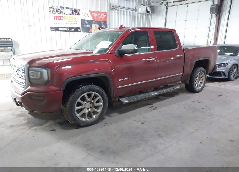 2018 GMC SIERRA 1500 DENALI VIN: 3GTU2PEJ6JG604297