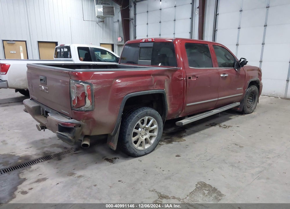 2018 GMC SIERRA 1500 DENALI VIN: 3GTU2PEJ6JG604297