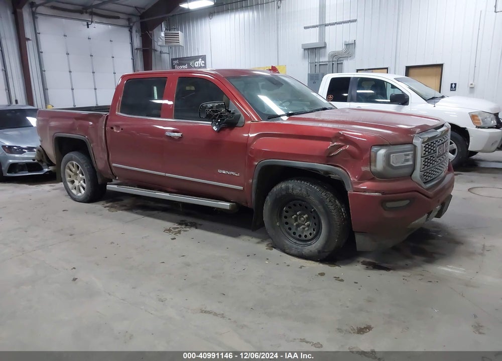 2018 GMC SIERRA 1500 DENALI VIN: 3GTU2PEJ6JG604297