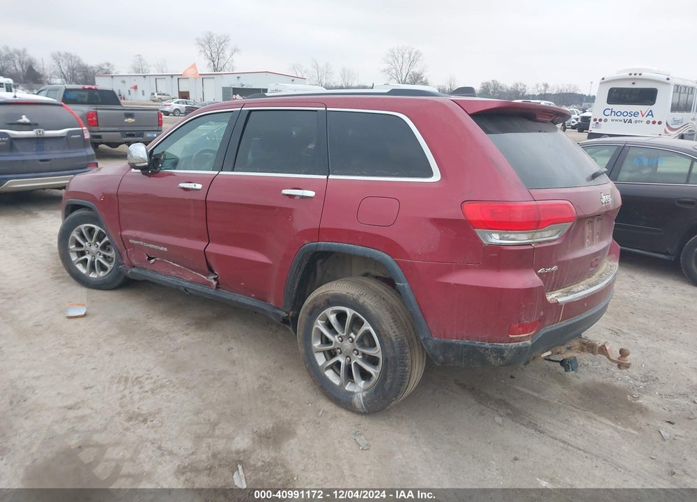 2015 JEEP GRAND CHEROKEE LIMITED VIN: 1C4RJFBG4FC899132