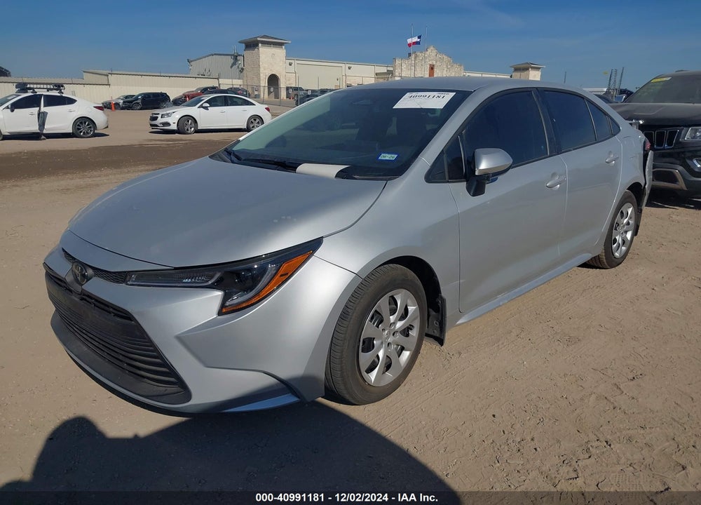 2024 TOYOTA COROLLA LE VIN: 5YFB4MDE0RP195496