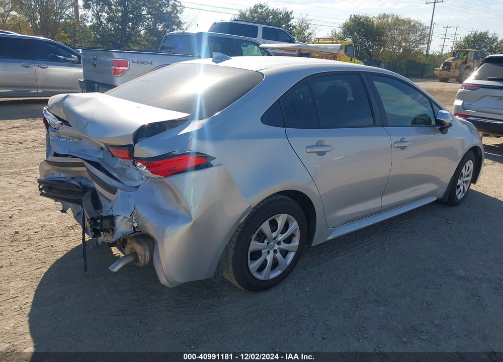 2024 TOYOTA COROLLA LE VIN: 5YFB4MDE0RP195496