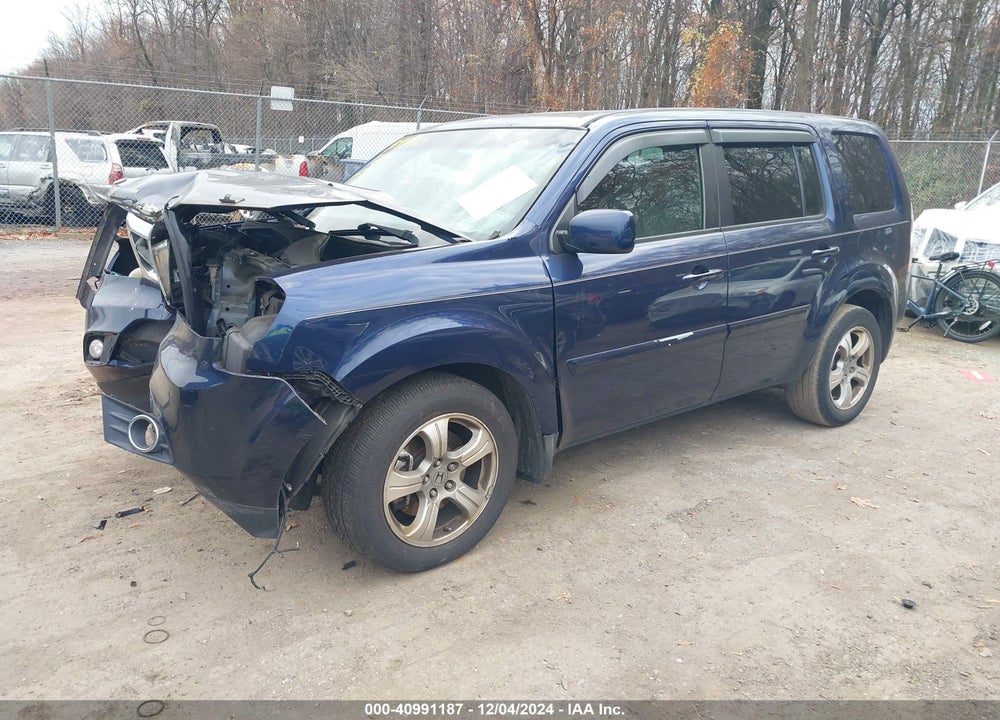 2015 HONDA PILOT EX-L VIN: 5FNYF4H54FB037183