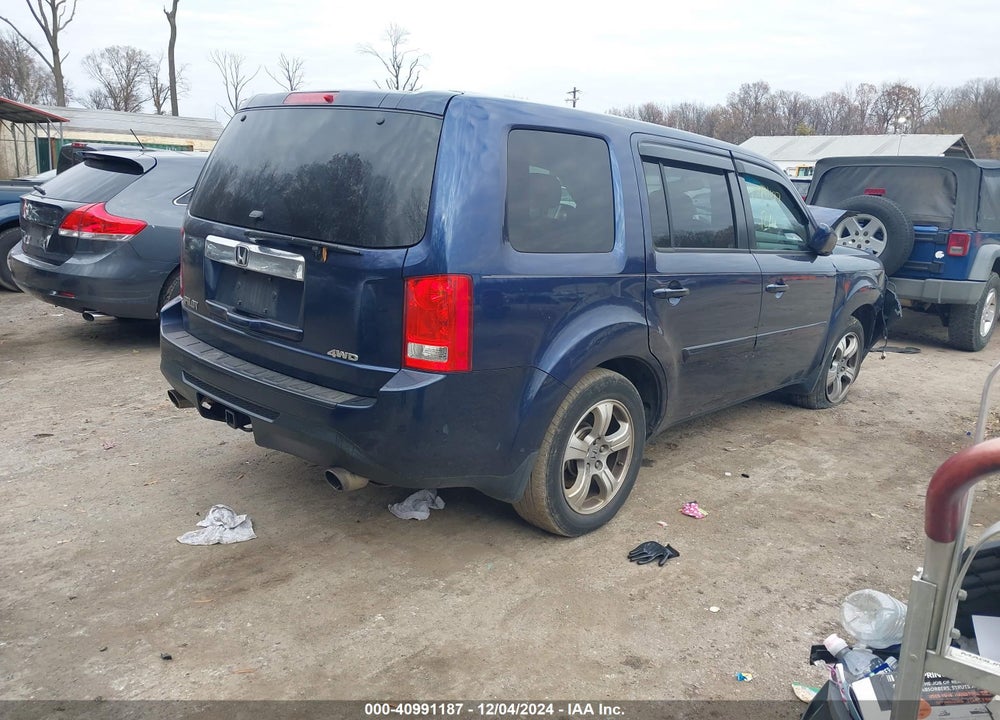 2015 HONDA PILOT EX-L VIN: 5FNYF4H54FB037183