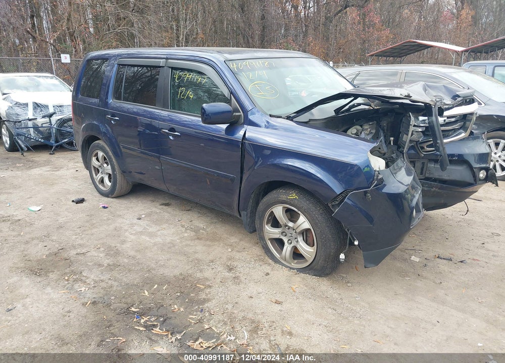 2015 HONDA PILOT EX-L VIN: 5FNYF4H54FB037183