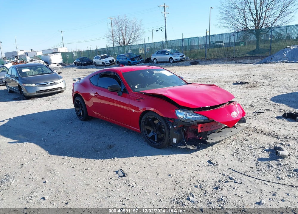 2018 TOYOTA 86 GT VIN: JF1ZNAE11J8701591