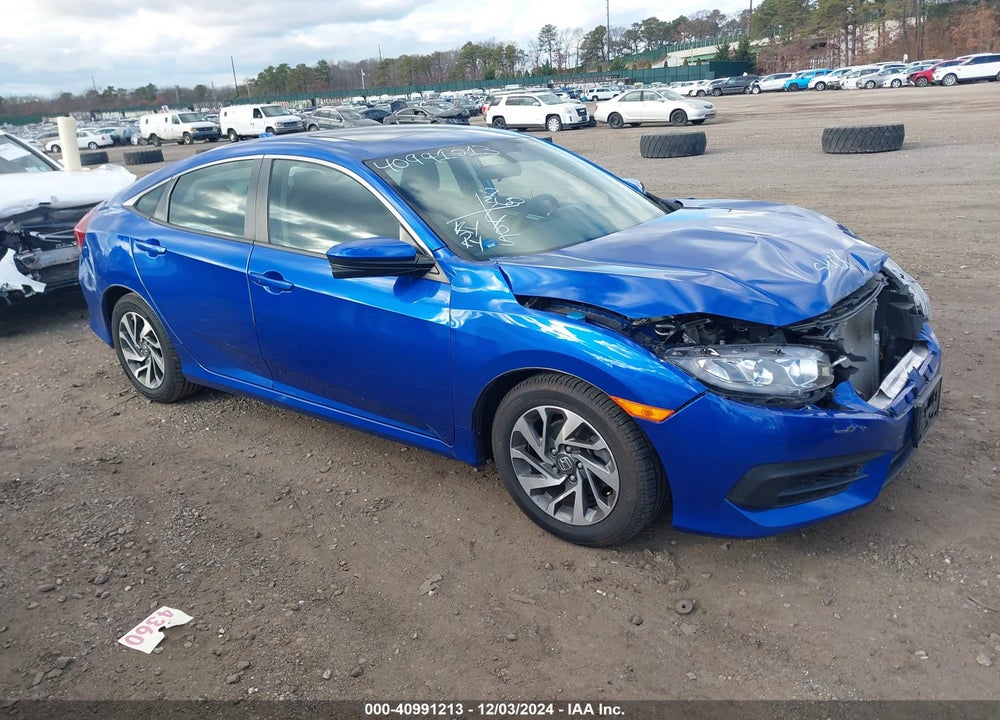 2018 HONDA CIVIC EX VIN: 2HGFC2F71JH577636