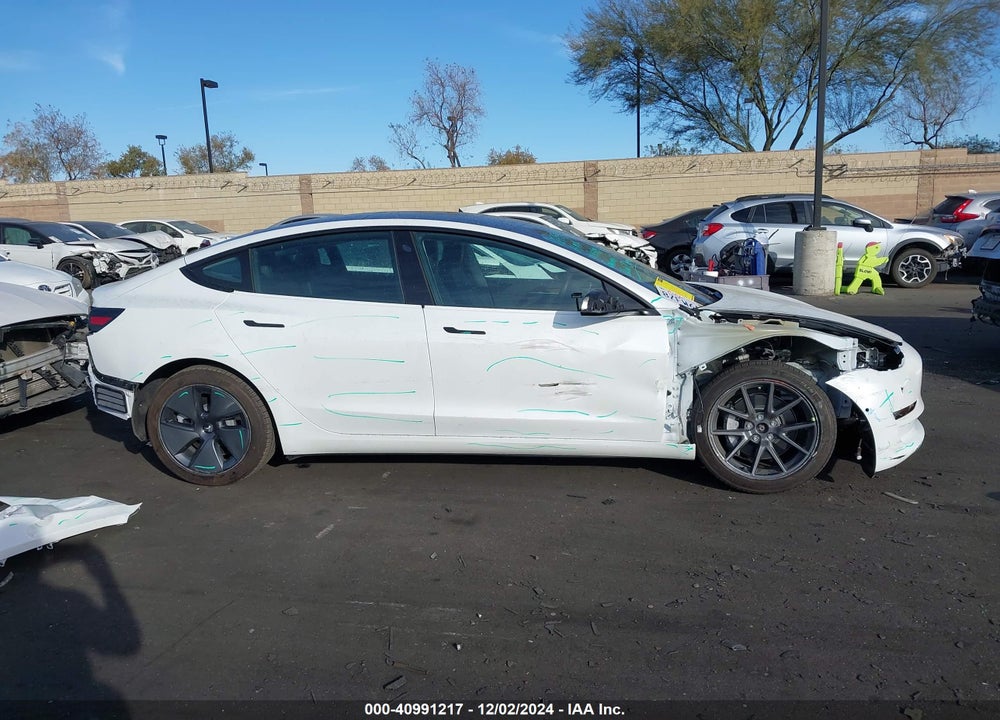 2022 TESLA MODEL 3 LONG RANGE DUAL MOTOR ALL-WHEEL DRIVE VIN: 5YJ3E1EBXNF118340