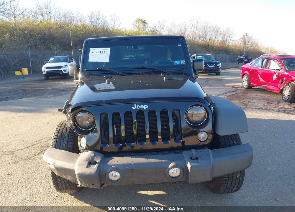 2015 JEEP WRANGLER SPORT VIN: 1C4AJWAG7FL611909