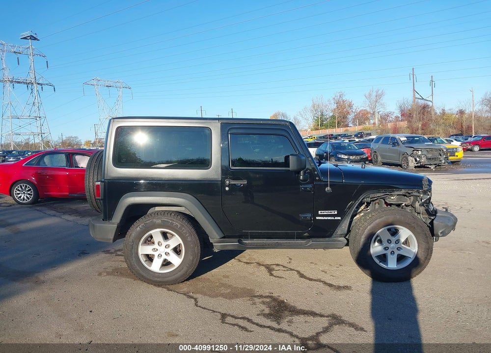2015 JEEP WRANGLER SPORT VIN: 1C4AJWAG7FL611909