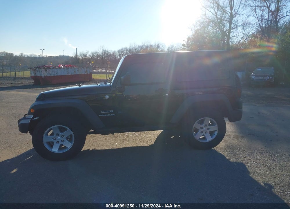 2015 JEEP WRANGLER SPORT VIN: 1C4AJWAG7FL611909