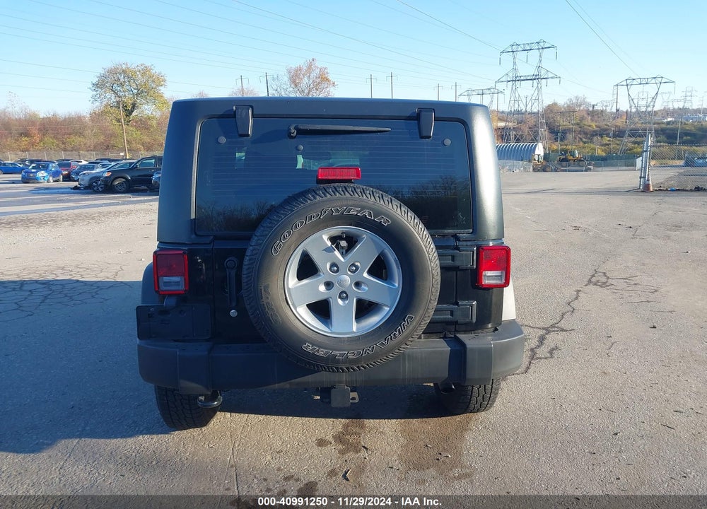 2015 JEEP WRANGLER SPORT VIN: 1C4AJWAG7FL611909