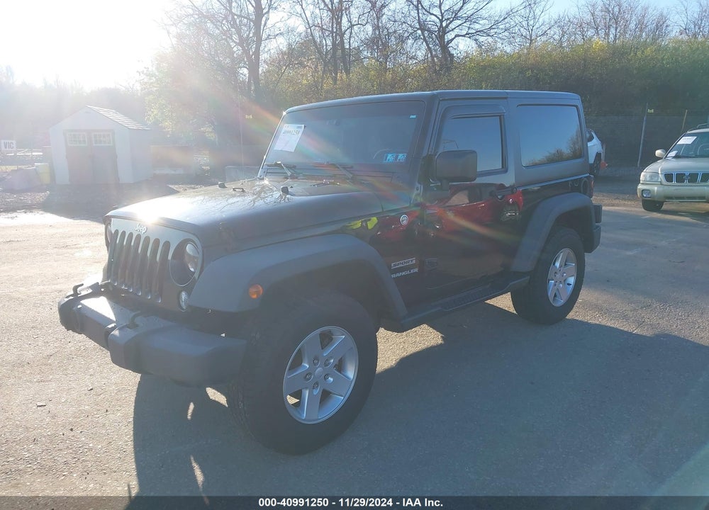 2015 JEEP WRANGLER SPORT VIN: 1C4AJWAG7FL611909