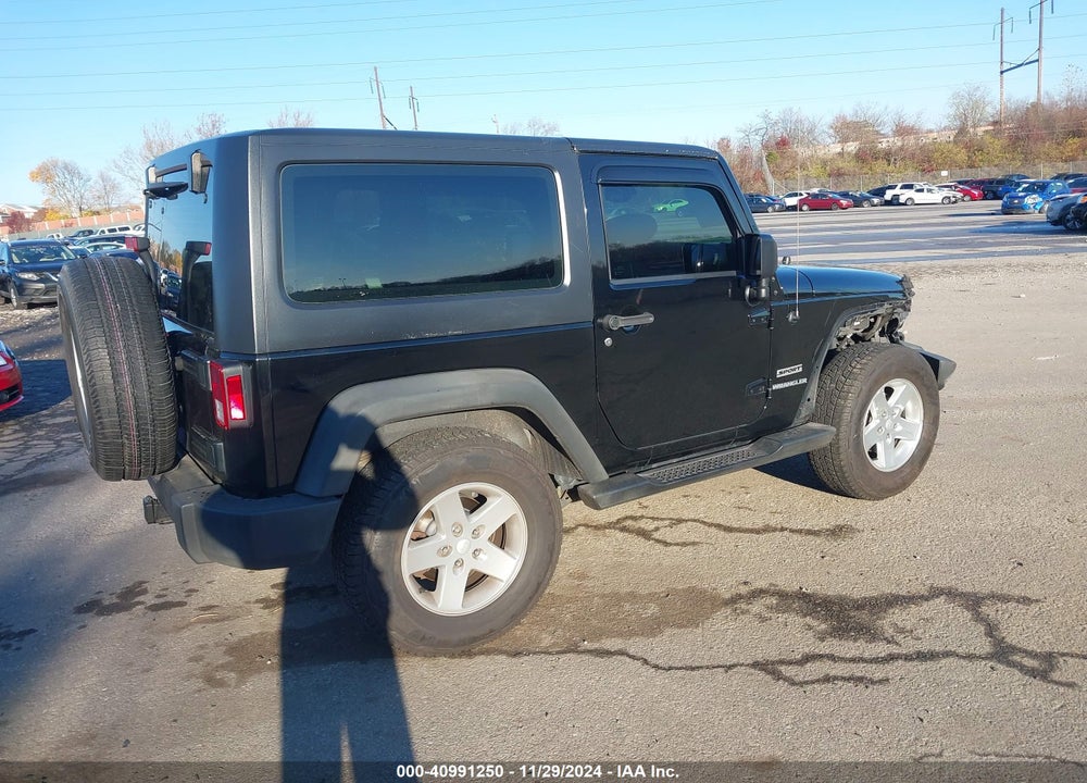 2015 JEEP WRANGLER SPORT VIN: 1C4AJWAG7FL611909