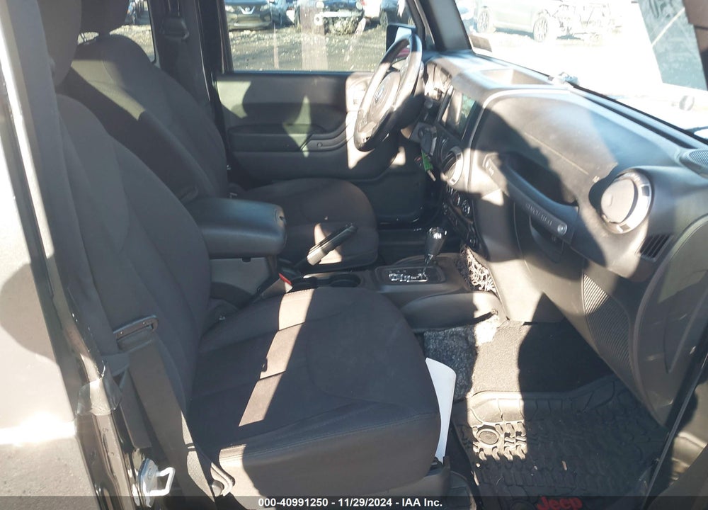 2015 JEEP WRANGLER SPORT VIN: 1C4AJWAG7FL611909