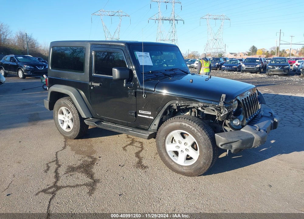 2015 JEEP WRANGLER SPORT VIN: 1C4AJWAG7FL611909