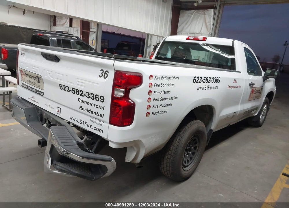 2022 CHEVROLET SILVERADO 1500 2WD LONG BED WT VIN: 3GCNAAED2NG661519