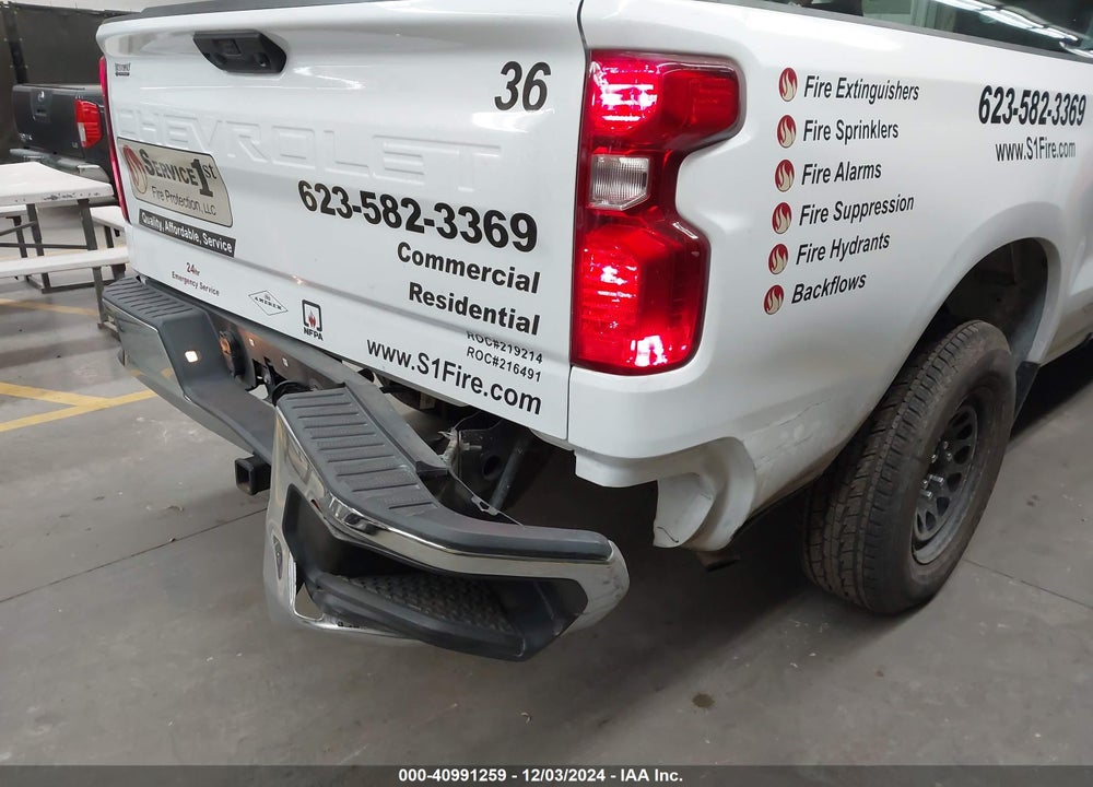 2022 CHEVROLET SILVERADO 1500 2WD LONG BED WT VIN: 3GCNAAED2NG661519